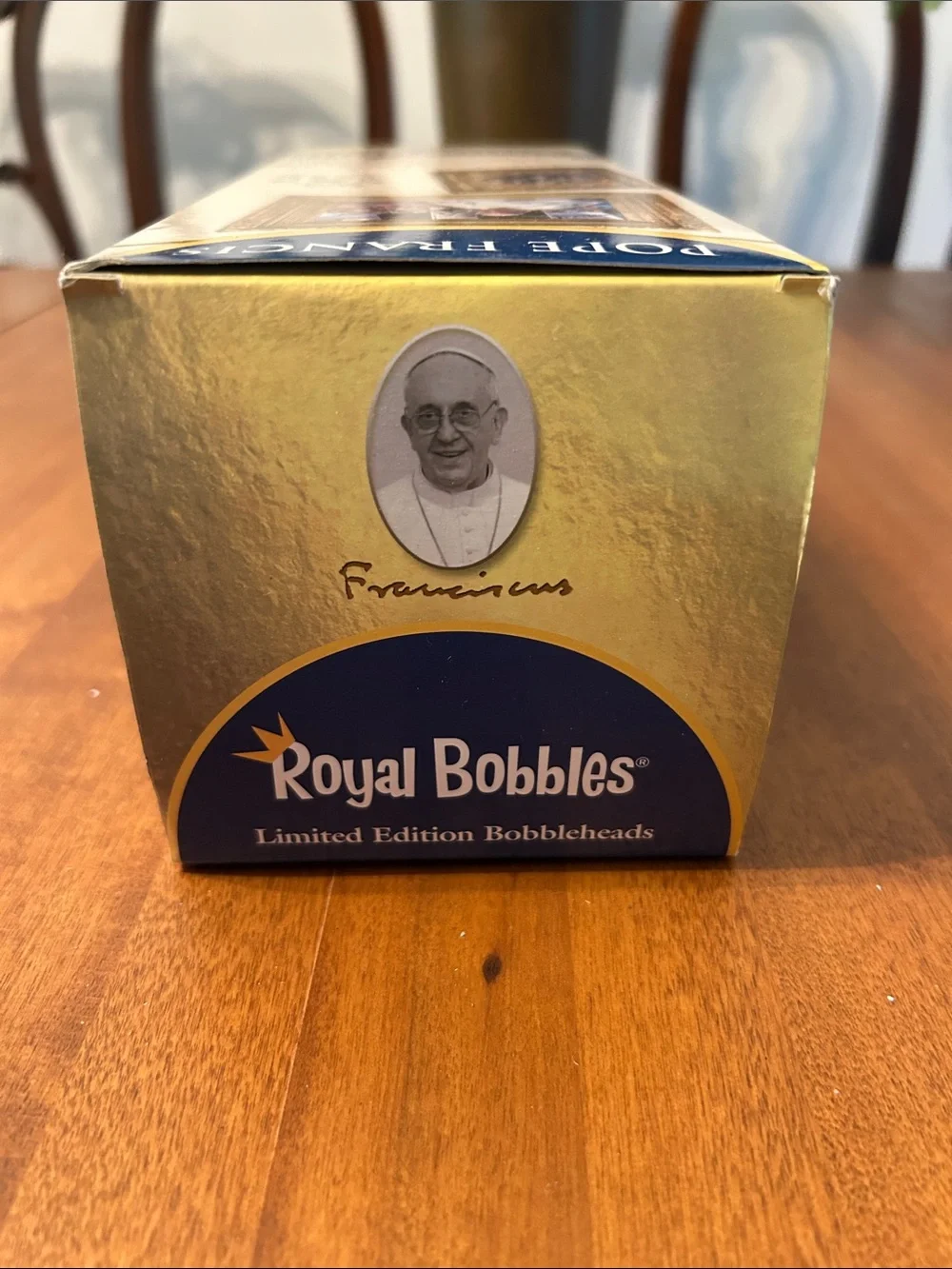 Pope Francis Royal Bobbles Bobblehead Limited Edition 2015 New NIB